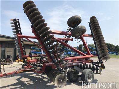 OntAg's tweet photo. #CaseIH RMX340 #disc with a 34' working width, HD telescoping hitch, 7.5" spacing, &amp; 22"-21.25" blades, listed by @KuceraGroup: https://t.co/lKSvvYfK4S #OntAg #FarmEquipment #ForSale #Tillage #Agriculture #Machinery #AgTwitter https://t.co/t4Ww6QiZLS