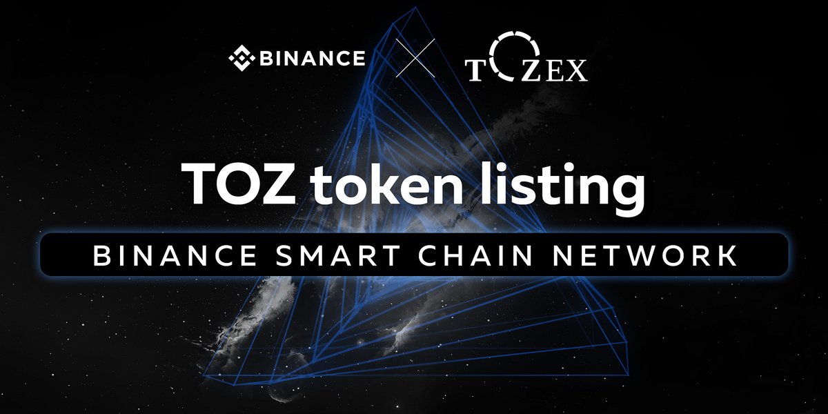 tozexofficial's tweet photo. Wonderful news!

TOZ Token is now listed on Binance Smart Chain network 👇

https://t.co/yWiI9NmPDc.

TOZ Token is becoming a cross chain token available on Ethereum and Binance Smart Chain 🤩

#news #listng #tozex https://t.co/A73S8rK2ms