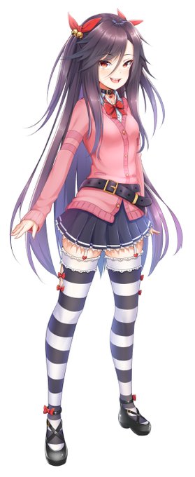 以前描いたオリキャラを書き直してみた
2018→2021 