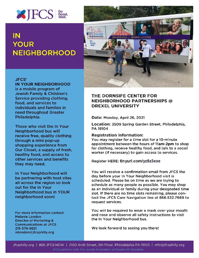 DornsifeCenter's tweet image. Dornsife Center | IN YOUR NEIGHBORHOOD: FREE Clothing and Healthy Foods Pop-up Shop - mailchi.mp/71918ed01609/d…