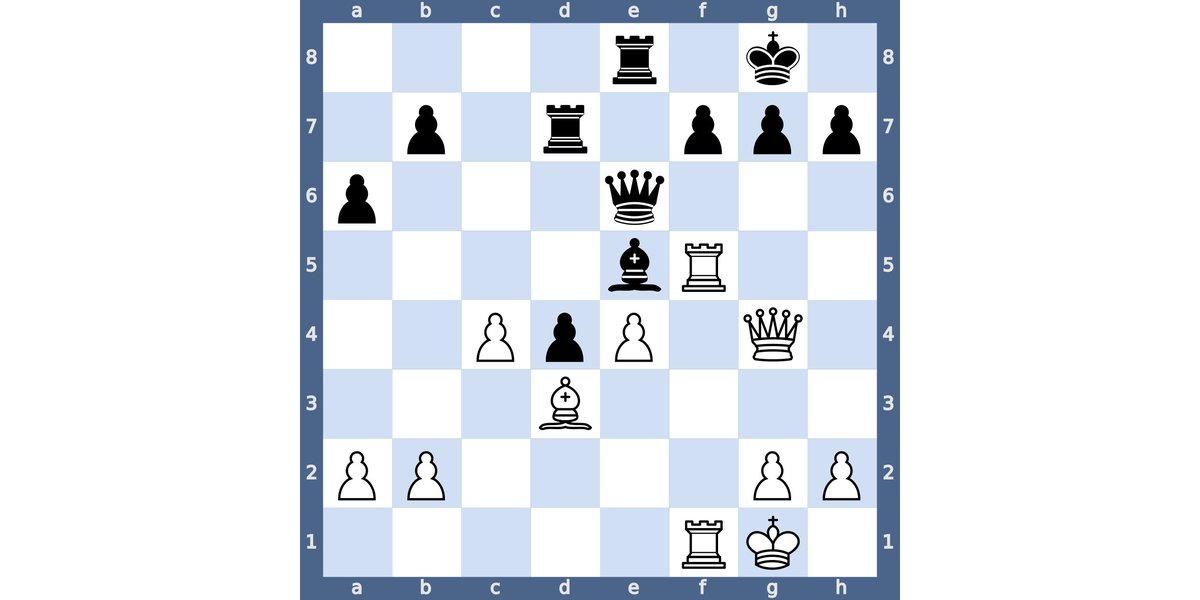 Führe Weiß am Zug zu einem erheblichen Vorteil 👑! chessdex.at/blogs/losungen…