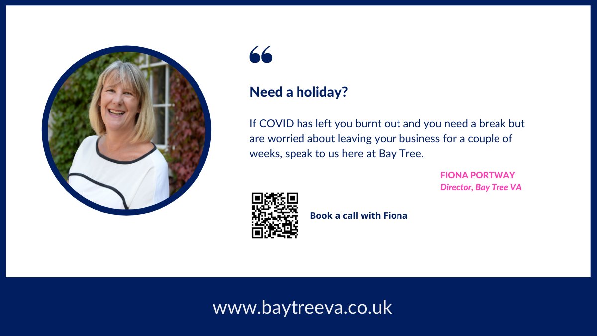 BayTreeVA's tweet image. In recent networking chats, we've heard the term COVID fatigue used to describe the burn out that business owners are feeling, perhaps we can help you get a well deserved break
#virtualassistant #businesssupport #COVIDfatigue #suffolkbusiness #norfolkbusiness #wellbeing
