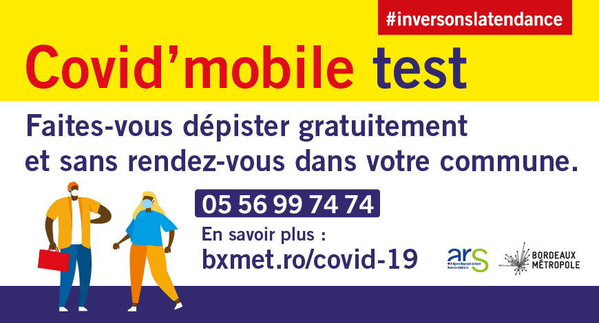Vous habitez à #Beutre ou au Centre-ville de Mérignac ? Faites-vous dépister gratuitement et sans RDV grâce au bus Covid'mobile ! 🚌
Le bus sera présent de 10h à 15h lundi 26 avril allée de Pagneau et mercredi 28 avril place Charles de Gaulle.
+ d'infos 👇
merignac.com/agenda/bus-cov…