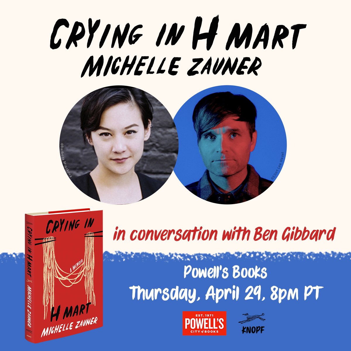 TFW indie legend <a href="/dcfc/">Death Cab for Cutie</a> joins your book tour for the <a href="/Powells/">Powell's Books</a> event 😭

Register here! zoom.us/webinar/regist…