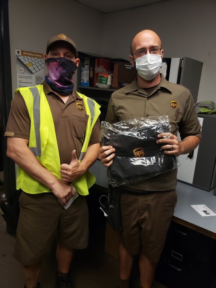 Congratulations to these two professional Drivers! Cody Teney and Matt McCoy were drawn as winners of our weekly Safety raffle for successfully knowing their 8 keys to lifting and lowering. Way to go!