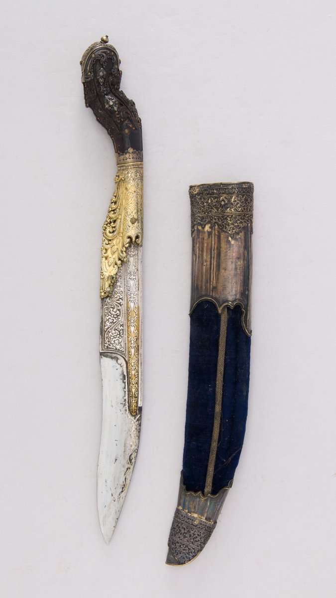 Knife (Piha Kaetta) with Sheath, 18th–19th century metmuseum.org/art/collection… #themet #armandsarmor