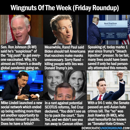 demunderground's tweet image. Wingnuts of the Week! democraticunderground.com/1017653249 #Wingnuts #RepublicansAreTheProblem