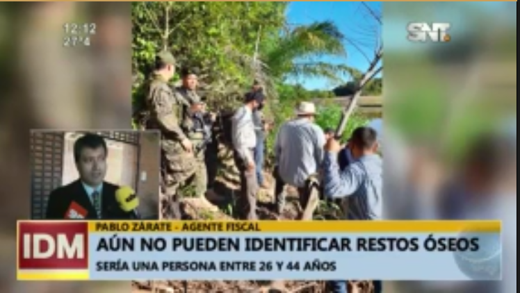 sntparaguay's tweet photo. 🔴 #EnVivo | Informativo del Medio Día 📌.
#Ahora conversamos con el #AgenteFiscal - Pablo Zárate quien nos brinda más detalles sobre los restos óseos hallados a orillas del #RíoAquidabán - #Horqueta 📍.
📺 #IDM
🔗 https://t.co/0PicBrLirg https://t.co/sj4IKdhirT