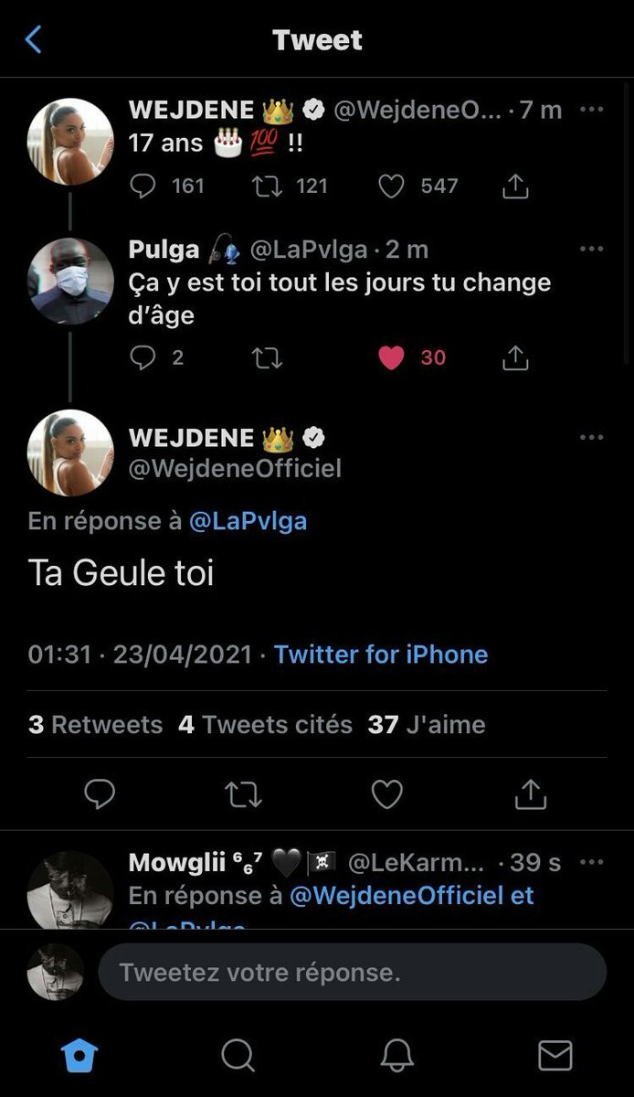 Safaa S Tweet Ptdrrrr Wejdene Elle Croit Qu On L A Pas Vu Trendsmap Safaa S Tweet Ptdrrrr Wejdene Elle Croit Qu On L A Pas Vu Trendsmap