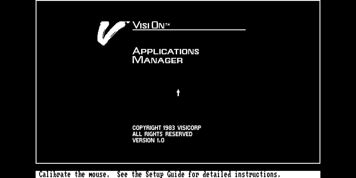 VisiCorp Visi On. Released on December 16, 1983VisiCorp Visi On was a short-lived but influential graphical user interface-based operating environment program for IBM-compatible personal computers running MS-DOS.