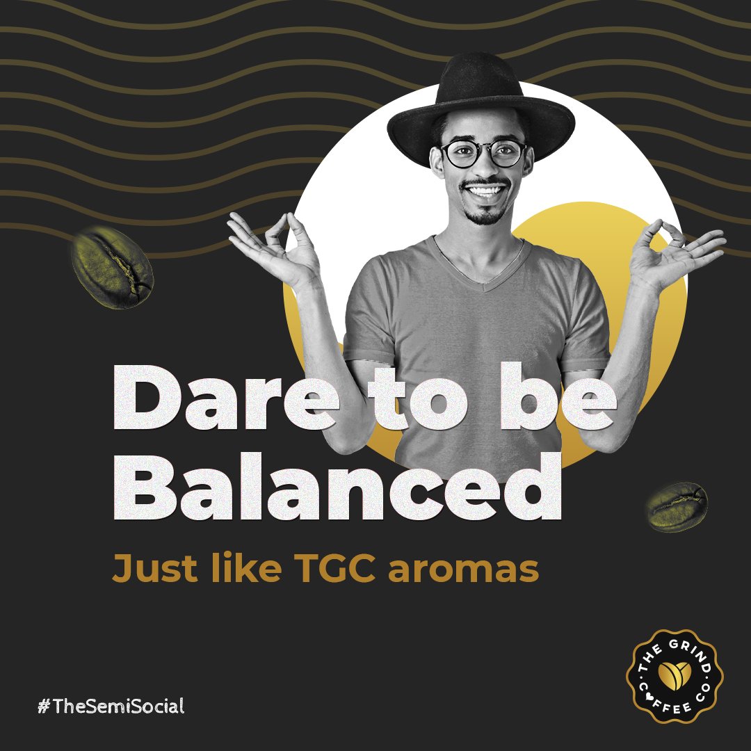 Balance is an art learnt best from our aromas, coffee as balanced as your mood to socialize. #BeSemiSocial
Order yours from:  bit.ly/3g3ceXr
#coffeelovers #specialtycoffee #instacoffee #coffeeaddict #thegrindcoffee #anaromaticaffair #indiancoffee #coffee