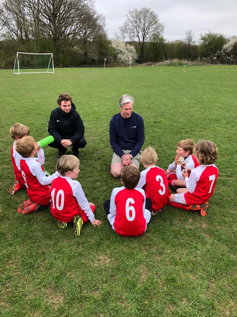 OxshottRoyalsFC's tweet photo. Puma's U7's enjoying their Training Session #ultimatecoaching! Good luck to all the teams at #OxshottRoyalsFC this w/e with their matches. https://t.co/JNKs8esI3C