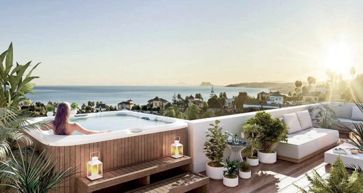 crooky101's tweet photo. Brand new modern apartments for sale €299.000 in Estepona. 2 bedrooms, 2 bathrooms, 116 m2 living area, 18 m2 terrace, high quality finishings, South orientation. 
More info: https://t.co/YVC5azIEEF https://t.co/r50BV7JT5G