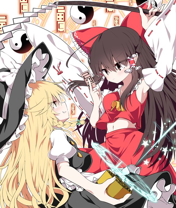 #ド直球に言いますがフォローしてください 
集えレイマリの民よ!🥰 