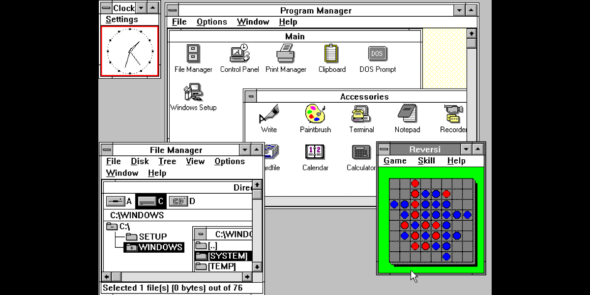 Win 3.0, released on May 22, 1990Windows 3.0 is the third major release of Microsoft Windows, launched in 1990.Like its predecessors, it is not an operating system, but rather a graphical operating environment that runs on top of DOS.