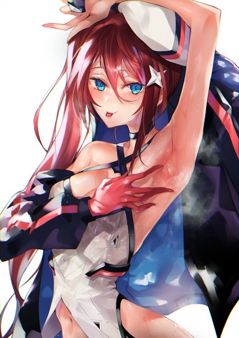 健全だけど扉絵に送る勇気は起きない趣味絵です。腋 