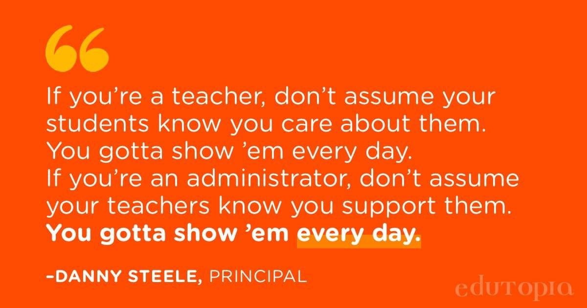 DENISECALDER3's tweet photo. It’s the little things we say and do that make a big difference #live2teach #teach4life https://t.co/ojlMd6KVvs