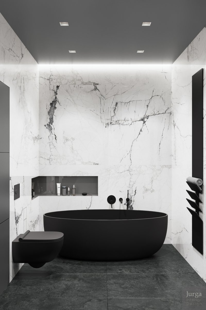 JurgaDesign's tweet image. Marble bathroom at our Tower Street Apartment project

#interiordesign #interiorarchitecture #luxuryinteriors #jurgainteriordesign #bathroom #marble