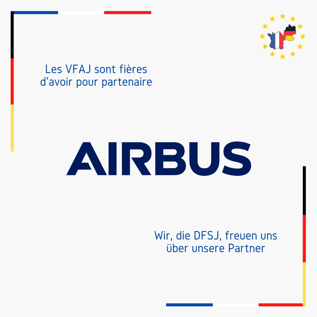 eurosens_org's tweet photo. 🇨🇵🇩🇪🇪🇺 Die DFSJ sind stolz, Airbus als Unterstützung des Projektes zu haben ! @Airbus @GuillaumeFaury
#vfaj #dfsj #associationfrancoallemande https://t.co/4X7o7CPU8t