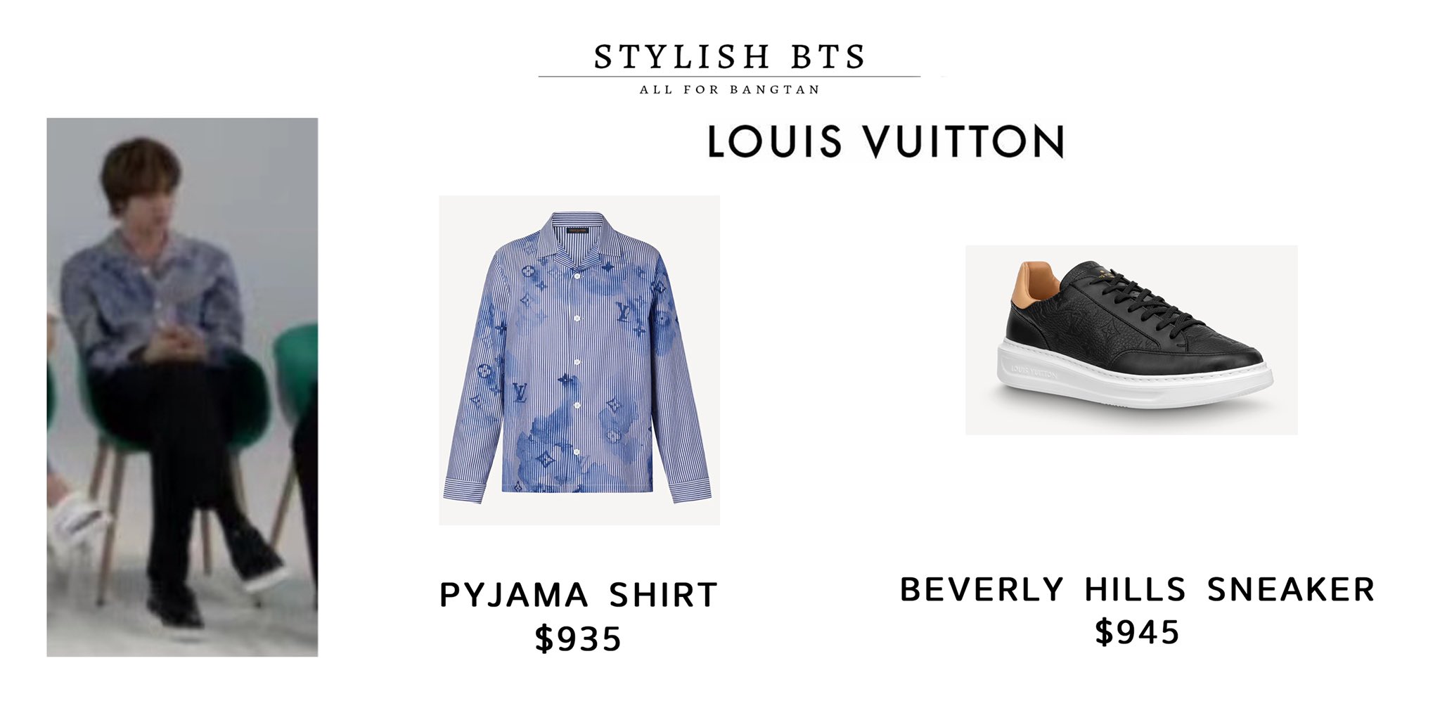 210423 Louis Vuitton Instagram Update - BTS for Louis Vuitton