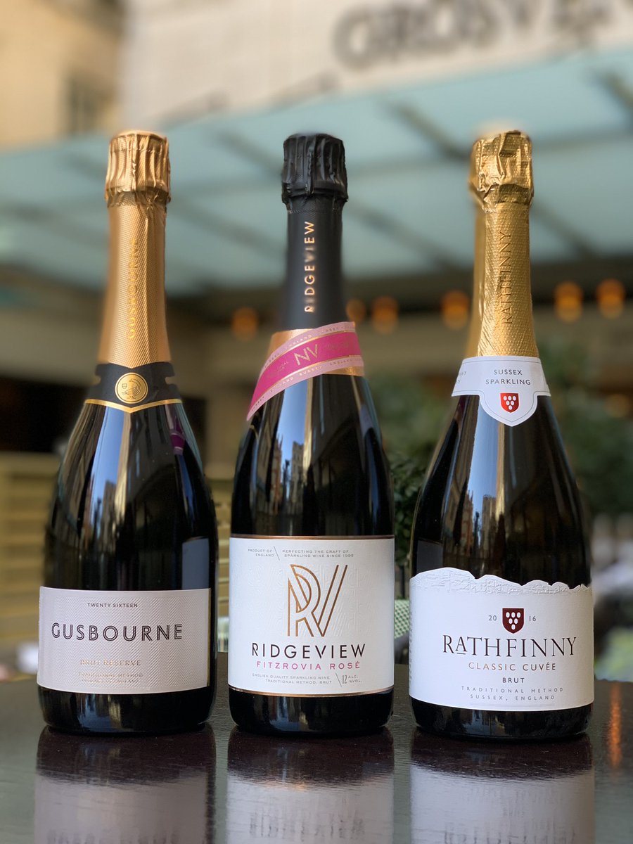 Tasting 3 of my favorite English sparkling wines on @SundayBrunchC4 this weekend! @RidgeviewWineUK @RathfinnyEstate @gusbourne #EnglishSparkling