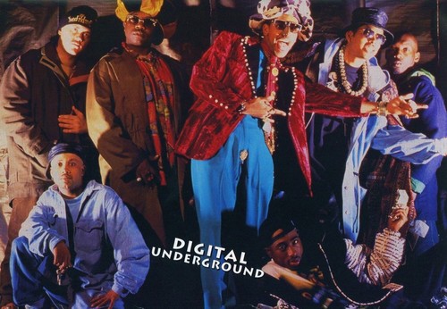 Digital Underground were underrated as a force for absurdity in hip hop's golden age. At the centre of this was Shock G's thing for P-funk, and most think of them as a similarly fun dancefloor aimed group, but they were also immersed in Clinton's afrocentric psych-freakshow