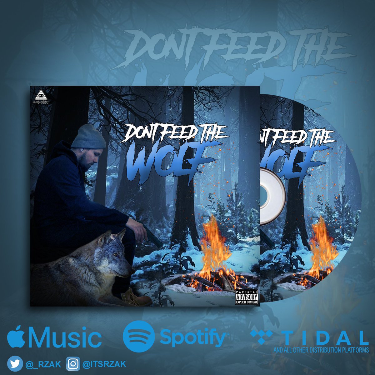 PROVISIONENT's tweet image. New Album Alert 🚨 
@_RZAK - Don’t Feed The Wolf 
▶️On All Streaming Platforms!

All Links ⛓ songwhip.com/rzak2/dont-fee…