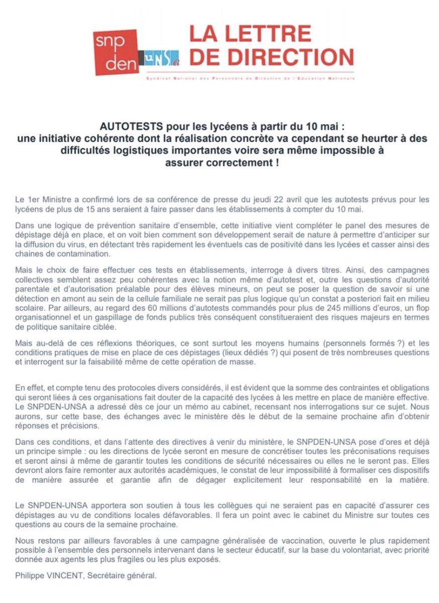 SNPDEN-UNSA tweet media