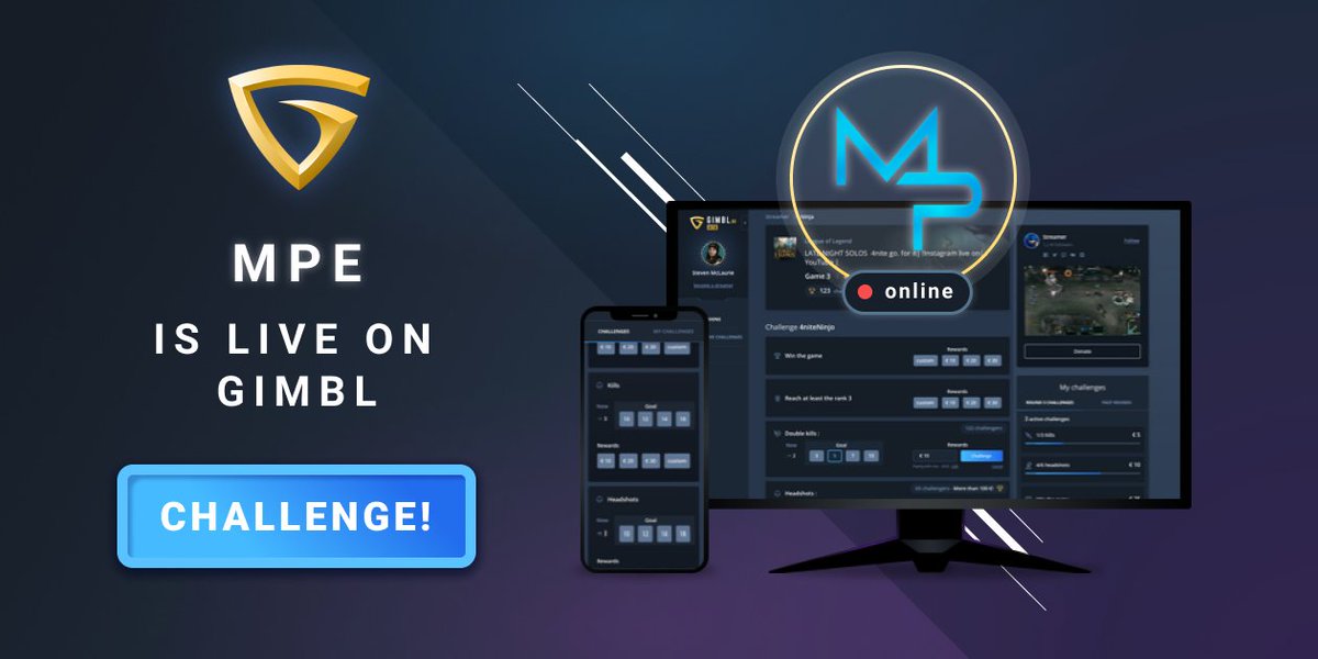 <a href="/GO_Mpe/">Mpé</a> - one of the world's best Apex Legends players - is LIVE with Gimbl.gg now! Tune in, predict his game outcomes &amp; pile Golds guys: twitch.tv/Mpe__