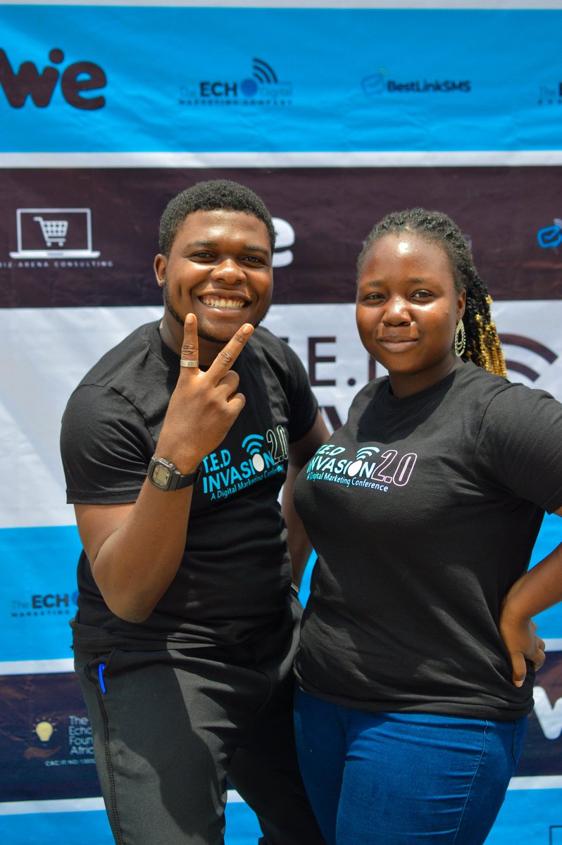 thedunmomi's tweet photo. A Boss and A Boss @A_King_from_OAU ๐๐ค
Pictures from #TEDInvasion2 @we_theecho https://t.co/W5wXlDcCoI