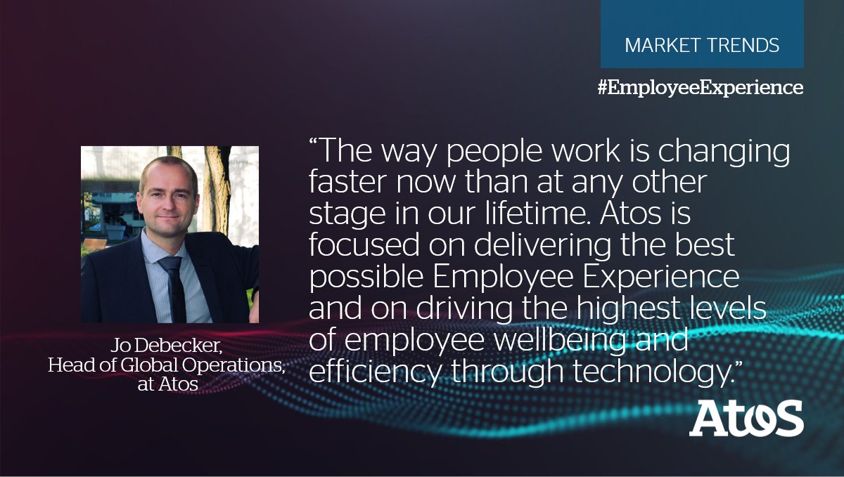 With its holistic workplace services offering, Atos focuses on #EmployeeExperience, with a commitment to deliver business outcomes, technical innovation, and strong commercial terms. Read more in the 2021 <a href="/Gartner_inc/">Gartner</a> MQ for Managed Workplace Services.▶okt.to/AlWdMQ