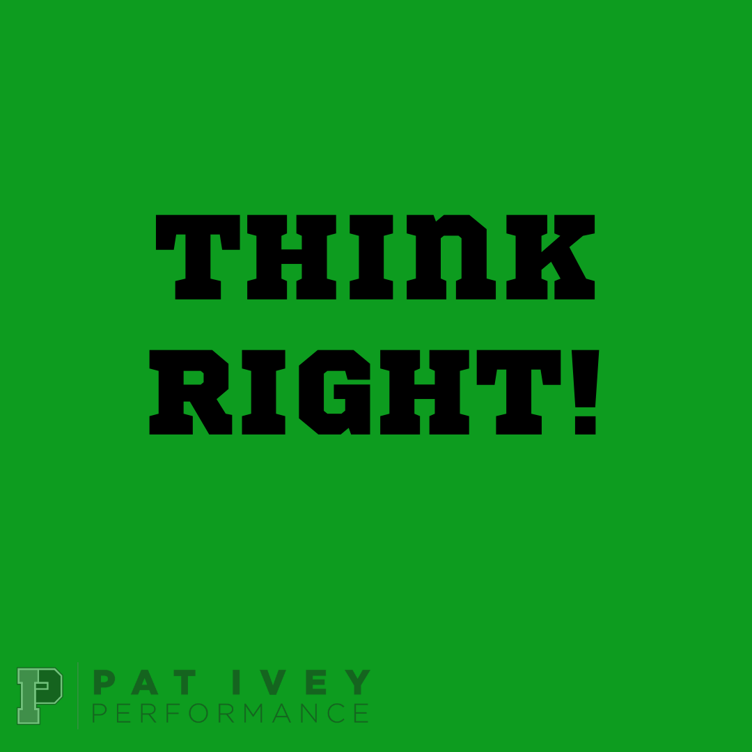 DrCoach_PatIvey's tweet image. YOU CONTROL YOUR THOUGHTS!!

Think right!

#pativeyperformance #thinkright #mentalconditioning #sorinex #eliteform #teambuildr #mentaltraining #athleticperformance