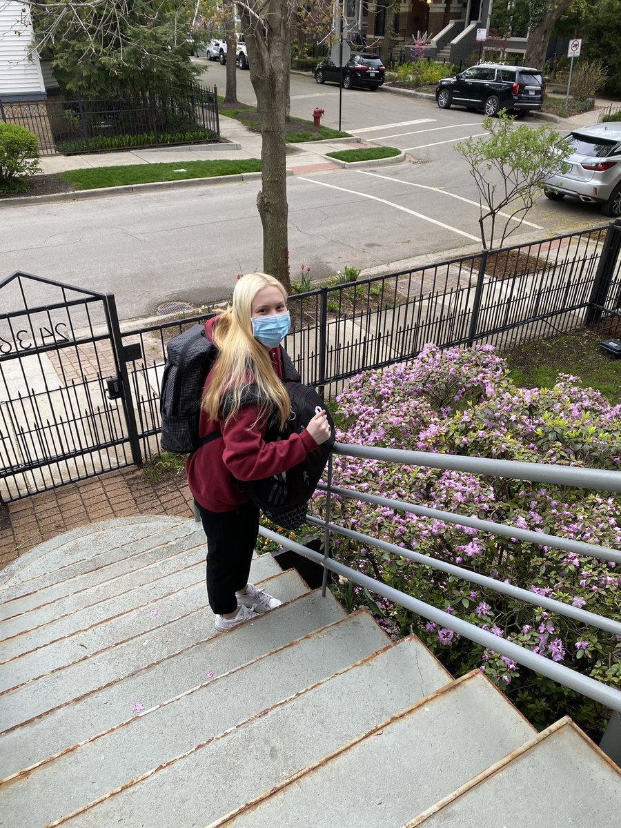 chdeely's tweet image. First day back to high school since March, 2020! Hallelujah! @ParentsChicago