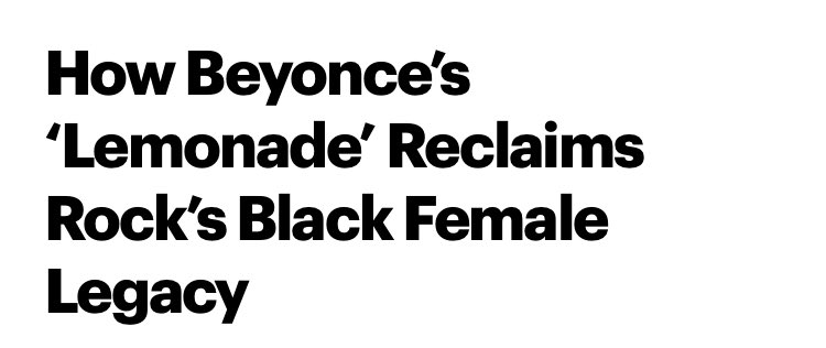Lemonade is credited with helping black people reclaim country (setting the prevent for the popularization of cowboy aesthetics and the Yeehaw Agenda), rock (which has helped save the genre according to Rolling Stone), and it has helped African mysticism return to popular music.