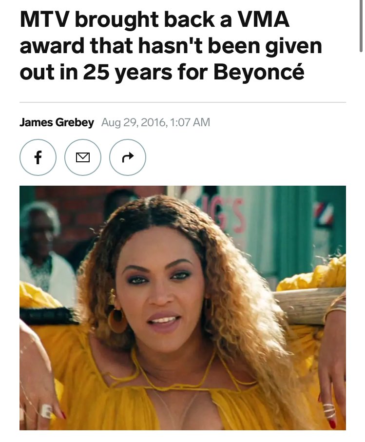 Daughters of the Dust, a film that Beyoncé paid homage to in Lemonade, was brought back to theatres after the album was releasedMTV brought back the Breakthrough Long Form Video category at the VMAs after 25 years because of Lemonade