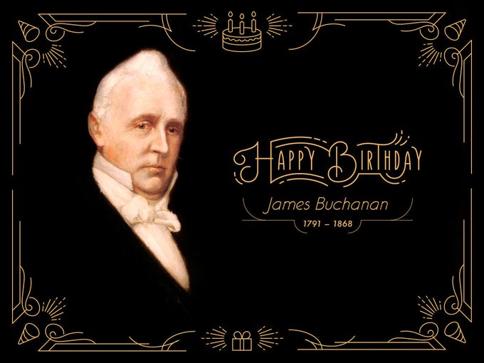 WhiteHouseHstry's tweet image. Happy Birthday to James Buchanan, our 15th president (1857-1861), born today in 1791. 
whitehousehistory.org/bios/james-buc…