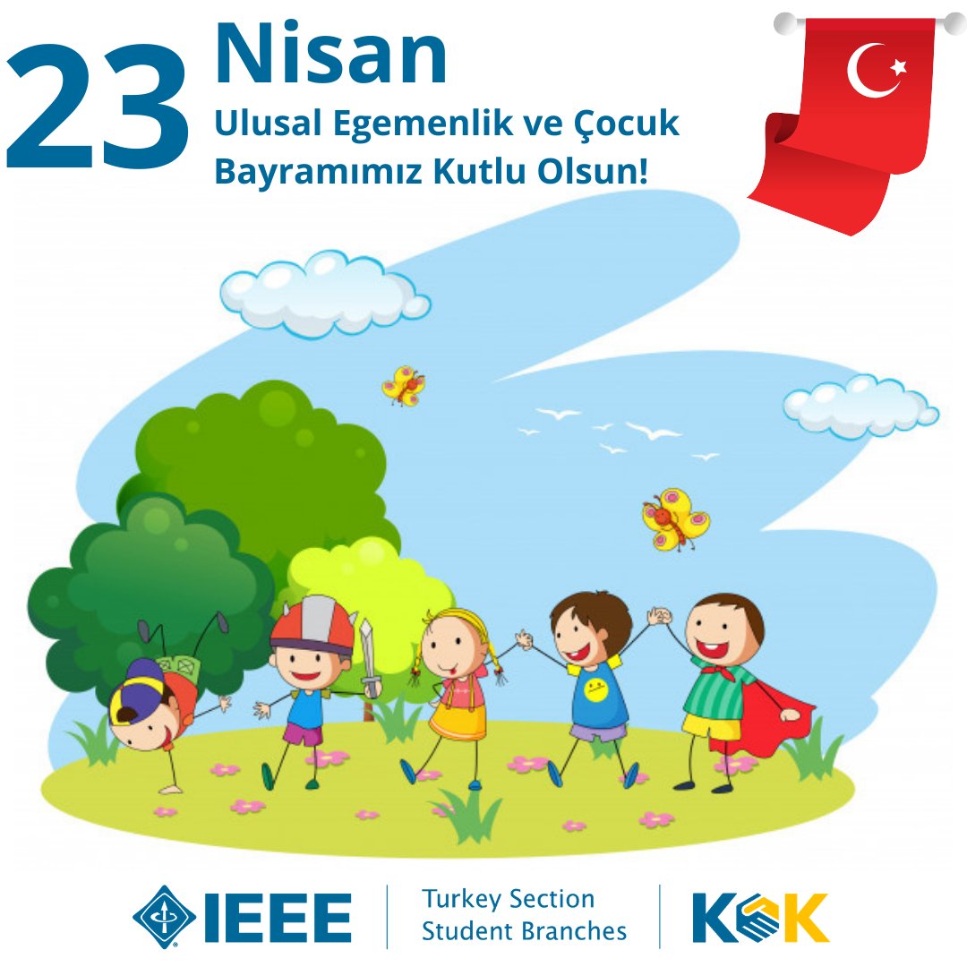 23 Nisan Ulusal Egemenlik ve Çocuk Bayramı Kutlu Olsun!

Happy 23 April National Sovereignty and Children's Day!