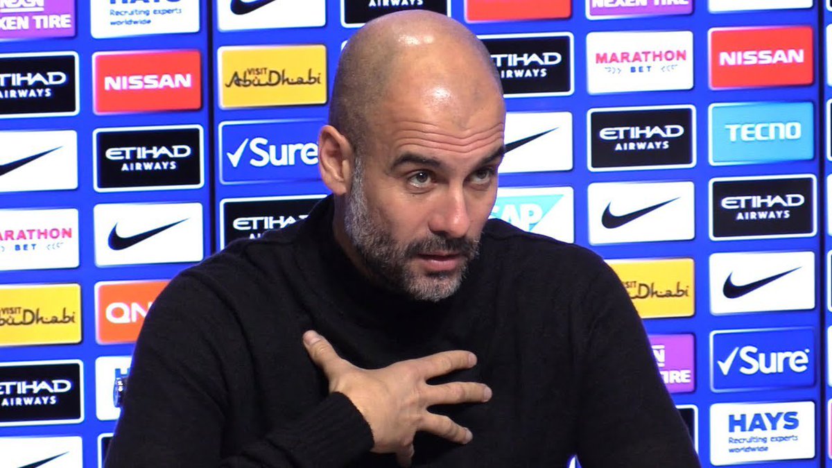 City_Chief's tweet photo. 🗣 | Pep Guardiola’s response to the #UCL reforms:
"Maybe we can find 400 days a year..."
Pep says, #NoToUCLReforms. 🚫 https://t.co/XPA32pWiZG