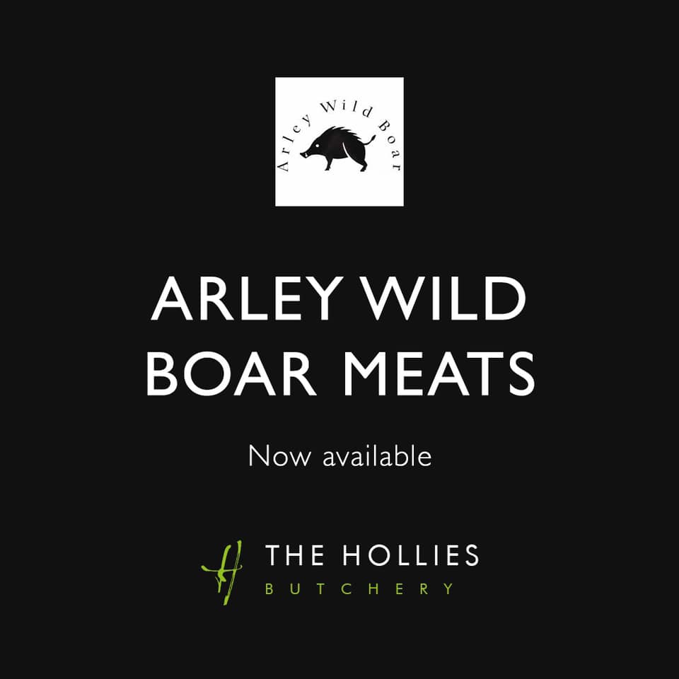 We've had a delivery of <a href="/ArleyWildBoar/">Arley Wild Boar</a> at our Butchery at #LittleBudworth today

#theholliesfarmshop #cheshire #local #arleywildboar #wildboar