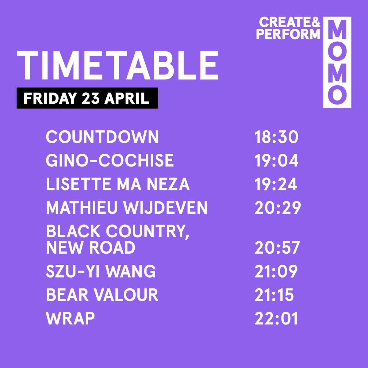 motelmozaique's tweet photo. #MOMOCREATE Na creatieve zoektochten, productie hoogstandjes en nachten doorwerken, is het dan eindelijk zover: MOMO Create & Perform. Omdat creëren nooit stopt. Nog geen ticket? You know the way!
Waar kijk jij het meest naar uit?
🎟 https://t.co/xDv4QlClYE https://t.co/ACmuxvewXp