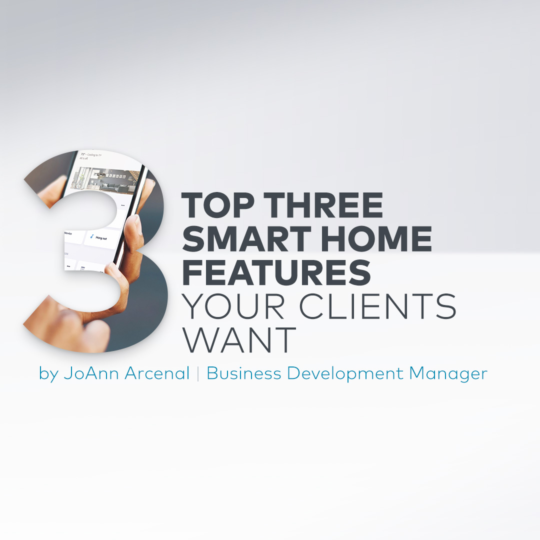 Demand for smart home technology continues to rise. Convenience and work-life balance are just some of the driving factors. Check out our latest blog to see the top three in demand smart home features. 

Read more: ow.ly/ugdQ50EvlEK