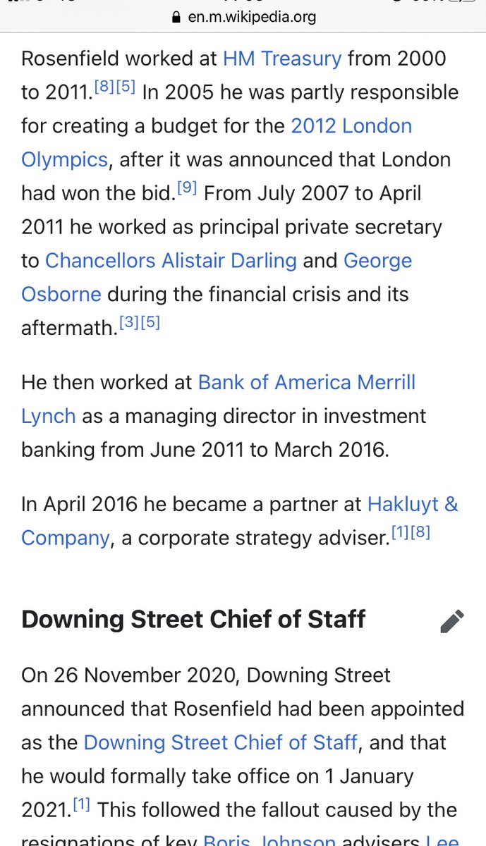 But this clearly wasn’t a social visit, so what was it?Might W’ward and Rosenfield have a much longer working relationship than is immediately apparent?Rosenfield was a senior bod at long-term Glazer backer Merrill Lynch: