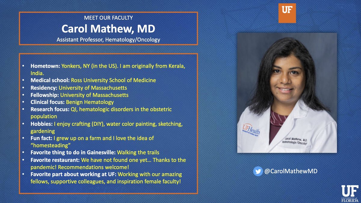 UF Hematology/Oncology Fellowship tweet media