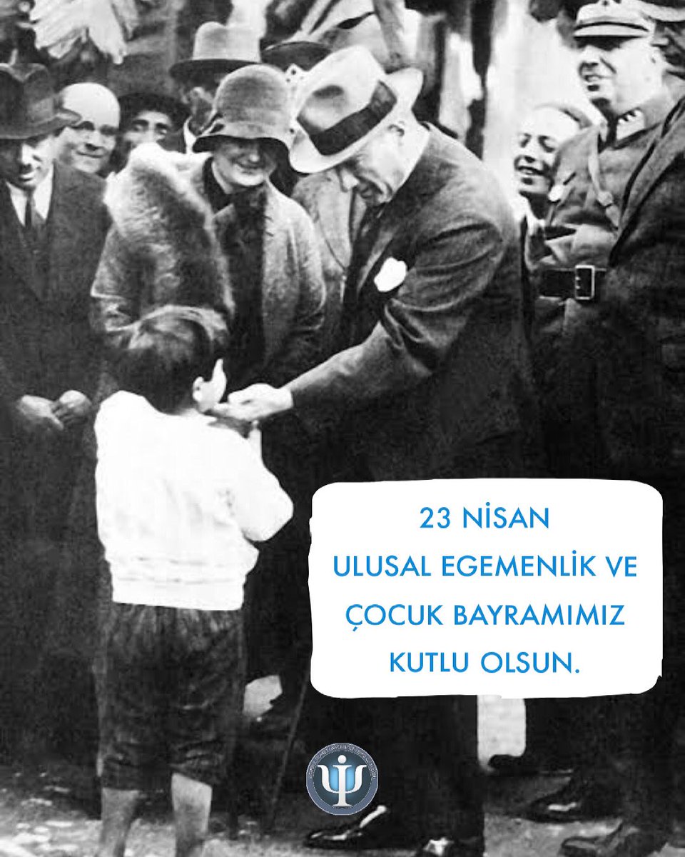"Küçük hanımlar, küçük beyler! Sizler hepiniz geleceğin bir gülü,yıldızı ve ikbal ışığısınız.Memleketi asıl ışığa boğacak olan sizsiniz.Kendinizin ne kadar önemli,değerli olduğunuzu düşünerek ona göre çalışınız. Sizlerden çok şey bekliyoruz." #23NisanUlusalEgemenlikveCocukBayramı
