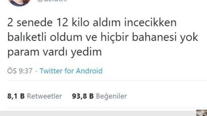 Acaba param olmadığı için mi kilo alamıyorum