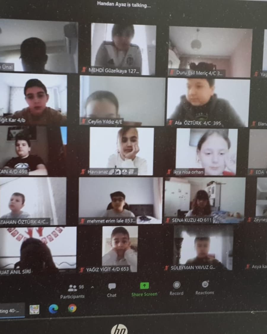 23 Nisan Ulusal Egemenlik ve Çocuk Bayramı'nı online kutladık🇹🇷🇹🇷🇹🇷