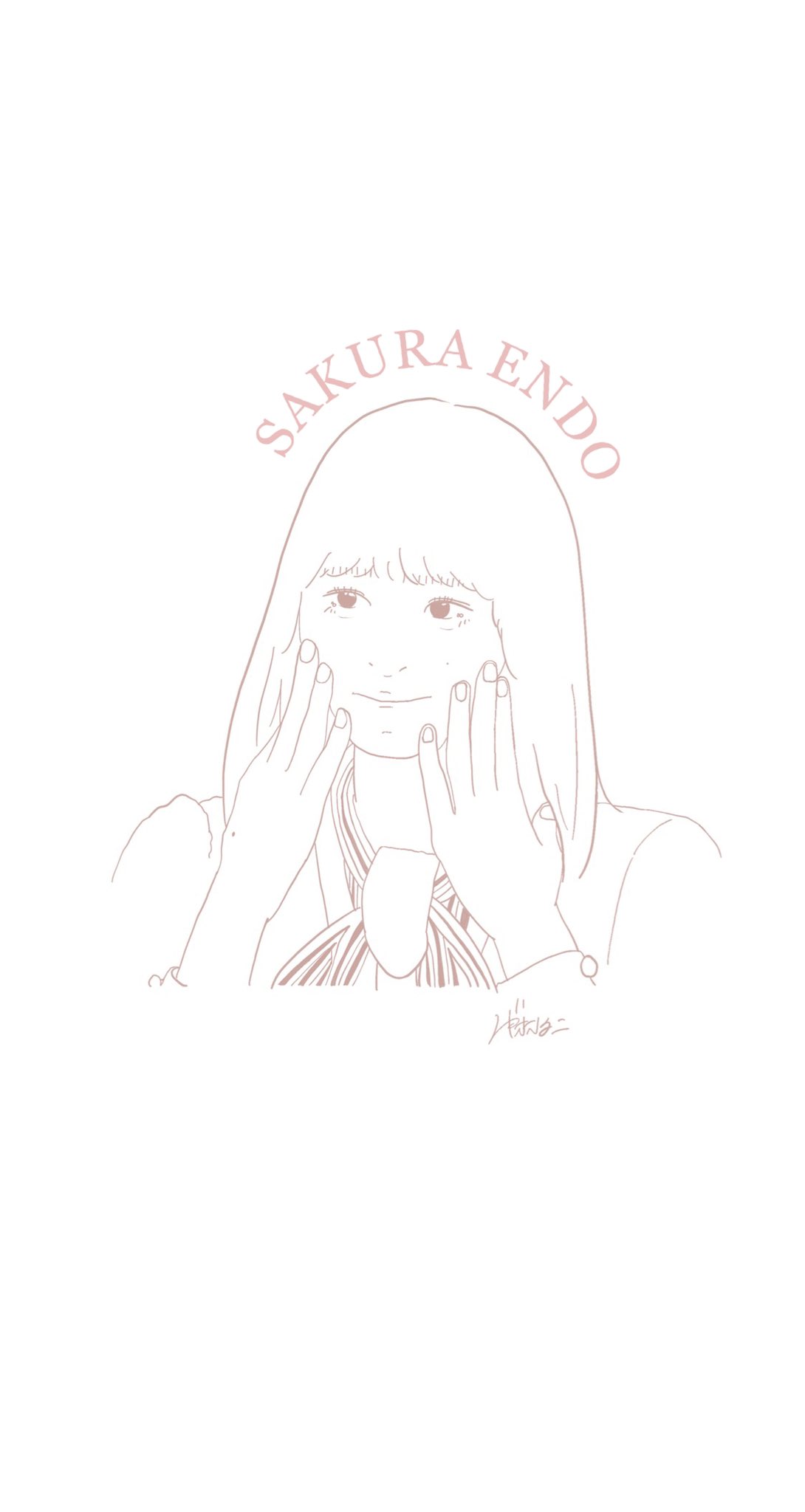 乃木坂46 遠藤さくら　スペシャルイベント直筆サイン似顔絵2枚セット Amazon.co.jp: 乃木坂46 遠藤さくら スペシャルイベント 直筆