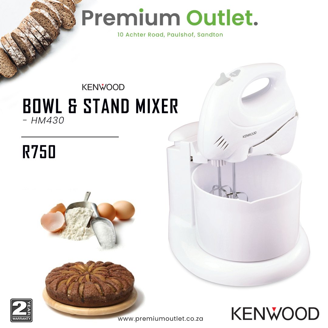 PremiumOutlet_'s tweet photo. 🔥DEAL OF THE WEEK🔥KENWOOD Stand Mixer for only R750 order online at https://t.co/OLLJKX5W4R or shop in-store at 10 Achter Road, Paulshof, Sandton.🥧🧁🍰Only valid while stock lasts🥧🧁🍰#shoponline #BestDeal #BakingDay #PremiumOutlet https://t.co/MIffjdDziX