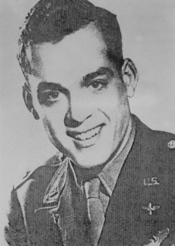 By 1945, the Eighth Air Force combat crews' tours of duty had risen from 25 missions to 35. 22-year-old pilot, Captain Charles E. Ackerman had already completed one tour and was two missions away from completing his second. On April 23, he was handed a special mission.  #OTD 4/15