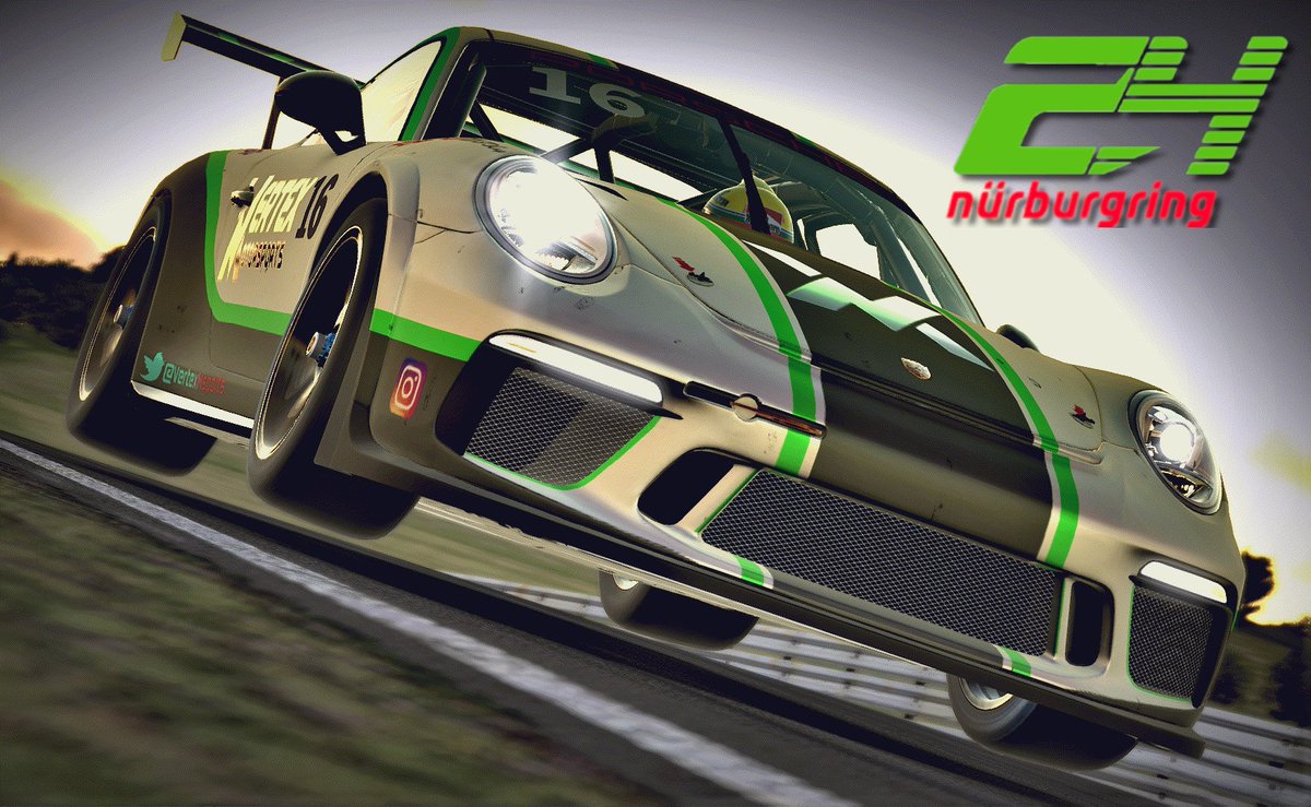 Menos de un día para enfrentarnos al infierno verde con nuestro Porsche 911 cup de <a href="/iRacing_es/">iRacing.es</a> durante 24 horas. Quien dijo miedo??